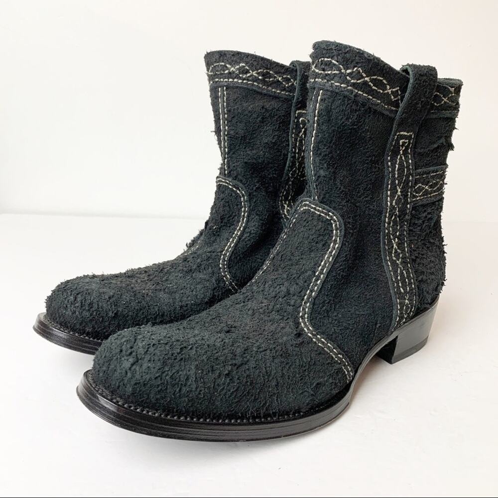 Gianni Barbato Black Boots SZ 37.5